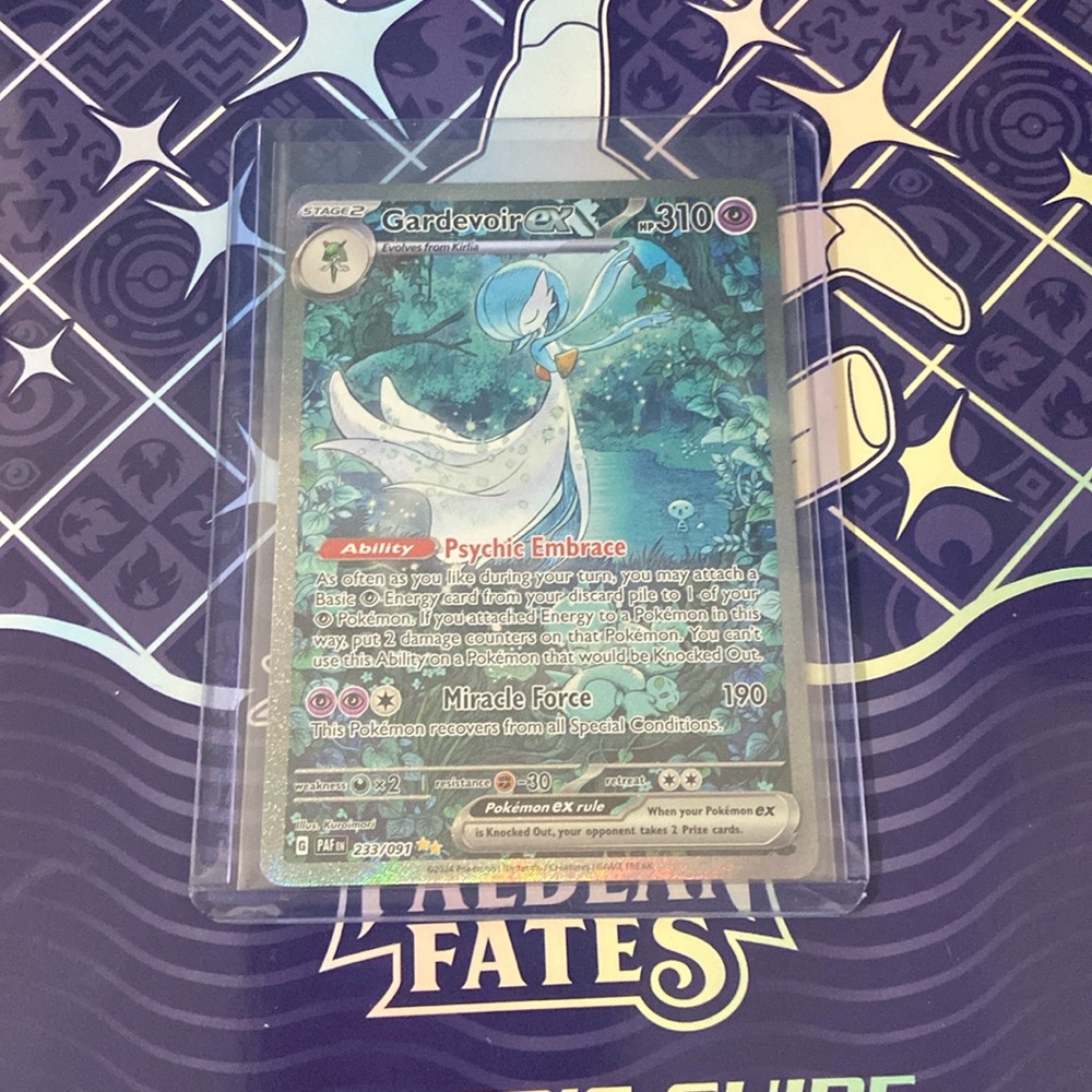 Paldean Fates Special Illustration Rare Gardevoir EX